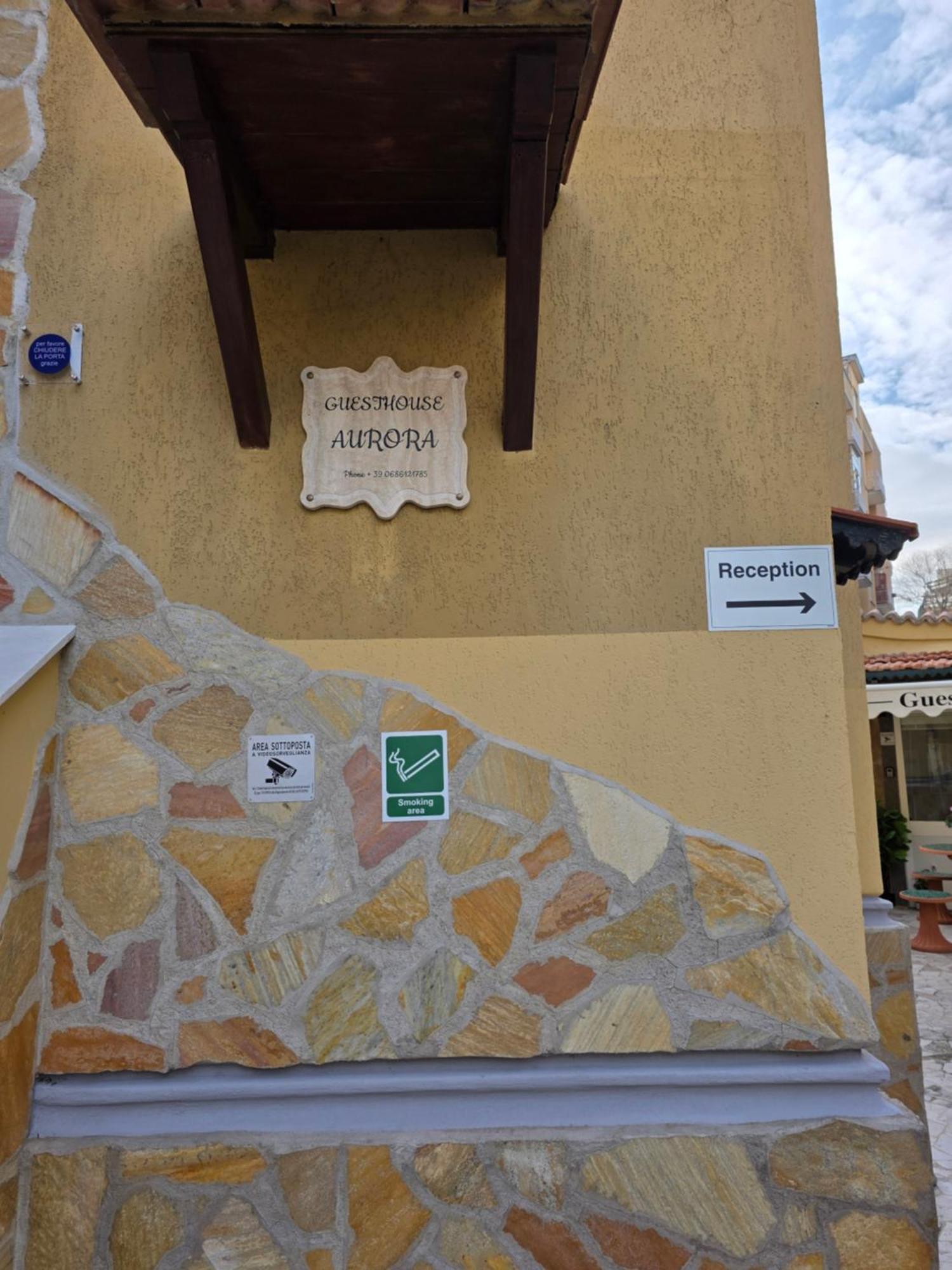 Guesthouse Aurora A.E. Roma Esterno foto